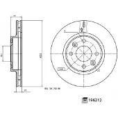 FEBI BILSTEIN Remschijf 196212, 1 stuk