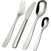 Alessi KnifeForkSpoon monoblock bestekcassette 6-persoons rvs 24-delig