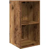 vidaXL Tv-meubelset 4 st Oudhout Bewerkt hout