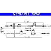Ate Kabel, parkeerrem 24.3727-3502.2
