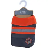 Boony Regenjas Safety+Refl. Grijs/Oranje 35 Cm