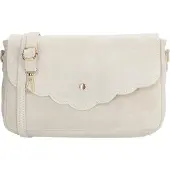 Charm London Suède Overslag Schoudertas Mariëlle Licht Taupe