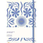 A-Journal - Bullet Journal - A5 - Blanco - Abstract roze