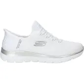 SKECHERS Slip-ins Summits Classy Night Sneakers Wit | Maat: 36
