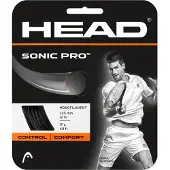 Head Tennissnaar Sonic Pro Black 1.30mm/12m