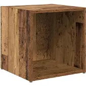 vidaXL Tv-meubelset 6 st Oud Hout Bewerkt hout