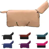 vidaXL Paardendeken Cappuccino 85 cm Polyester