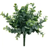 Viana Kunst eucalyptus bruiloft decoratie eucalyptus takken groen H26cm