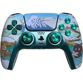 Clever Gaming Clever PS5 Custom Green Cat World controller
