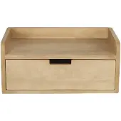 Giga Meubel Nachtkastje Zwevend Boris Naturel
