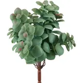 Viana Kunst-eucalyptus kunstplanten om op te plakken 18cm 4st, 4 Stück