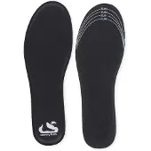 Trespass Volwassenen Unisex Memsole Memory Foam Inlegzool (Zwart)