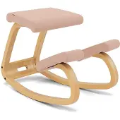 Varier Stokke Variable balans kniestoel Zalmroze/Lichtbruin Tonal