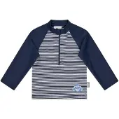 Sterntaler - Kid's Badeshirt Langarm Hai - Lycra 116, blauw/grijs