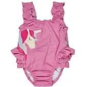 Sterntaler - Kid's Badeanzug Einhorn - Badpak 80, roze