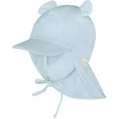 Sterntaler - Kid's Schirmmütze Nackenschutz Ohren - Pet 51 cm, grijs