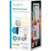 Nedis SmartLife Multicolour Lamp | Wi-Fi | E14 | 470 lm | 4.9 W | 1 stuks - WIFILRC10E14 WIFILRC10E14
