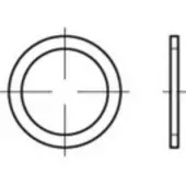 Toolcraft TO-5454462 Afdichtring 26 mm DIN 7603 Koper 100 stuk(s)
