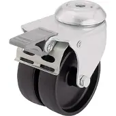 Blickle LMDA-POA 50G-FI Dubbel zwenkwiel Wieldiameter: 50 mm Draagvermogen (max.): 80 kg 1 stuk(s)