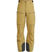 Lundhags Abisku Waterproof Pants M, wandelbroeken, hooi