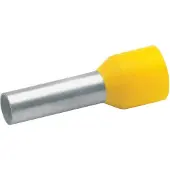 Klauke 47518 Adereindhulzen 6 mm² Deels geïsoleerd Geel 100 stuk(s)