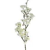 Viana Kersentak witte kunstveerdecoratie decoratieve tak 110cm