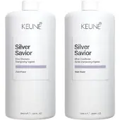 Keune Care Silver Savior Shampoo 1000 ml & Conditioner 1000 ml