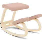 Varier Stokke Variable balans kniestoel Zalmroze/Naturel Tonal
