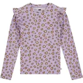 We fashion Shirt 'Meisjes' bruin / lila