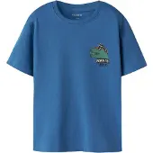 Name it Shirt navy / groen / zwart / wit