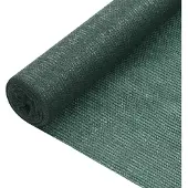 vidaXL Privacynet 75 g/m² 1,5x50 m HDPE groen