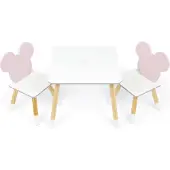 MCU Set Play Table And Chair Set Transparant