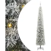 vidaXL Kunstkerstboom Groen 300 cm PVC en Staal en Kunststof