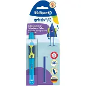Pelikan vulpen griffix Neon Fresh Blue linkshandig