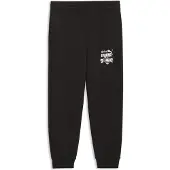 Puma Broek 'Super ' grijs / groen / zwart / wit
