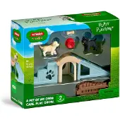 Schleich Avonturenpret puppy speelset boerderij met honden en accessoires.