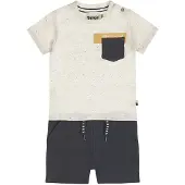 Dirkje Jongens Kledingset - Off white