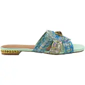 Kurt Geiger Chelsea woven flat sandaal