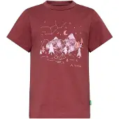Vaude - Kid's Lezza - T-shirt 98, rood