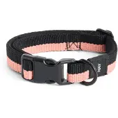 HAY Dogs Collar Flat Halsband S|M | Pink, black