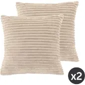 Tiseco Sierkussen Home Studio Ribble Sand - 45 x 45 cm
