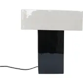 Leitmotiv Tafellamp Grato Recto Black Warm Grey
