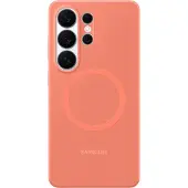 Samsung Galaxy S26 Ultra Hoesje - Silicone Magnet Case - Koraalrood