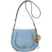 Michael Kors Crossbody bags - Md Saddle Flap Msgr in blauw