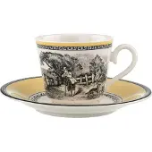 Villeroy & Boch Kaffeetasse mit Untertasse Audun Ferme 150 ml