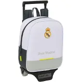Safta Real Madrid 25/26 Mini Wheeled Backpack Wit