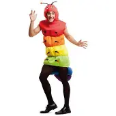 MOM Worm Man Costume Veelkleurig M-L Kinderen