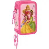 Disney Princess Princesas Disney 12.5x19.5x5.5 Cm Triple Etui