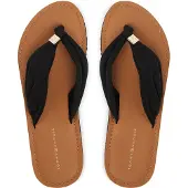 Tommy Hilfiger Teenslipper zwart