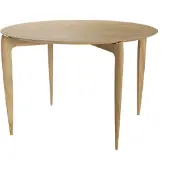 Fritz Hansen Opvouwbare klaptafel, Ø60 cm Oiled oak